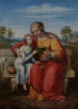 St Anne Teaching The Virgin To Read