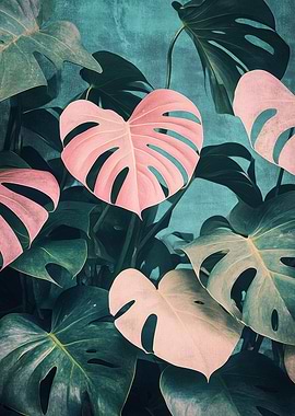 Tropical Leaf Art Print
