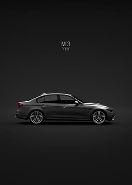 BMW M3 F80 Side View