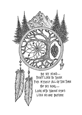 Caamp Dreamcatcher with Tree of Life