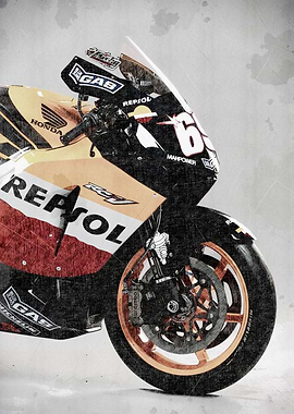 Repsol Honda Motorcycle