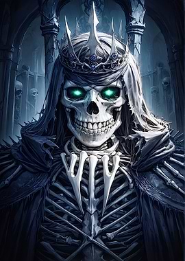 Skeleton King Videogame Style