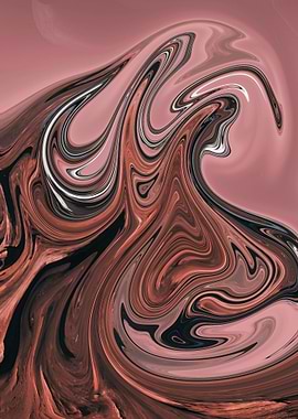 Abstract Swirling Art