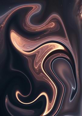 Abstract Swirling Pattern
