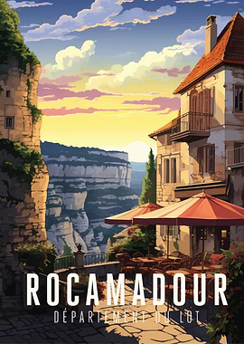 Rocamadour Sunset