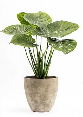 Green Plant in Pot