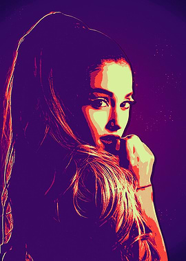 Ariana Grande Pop Art Port