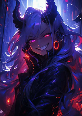 Anime Demon Girl