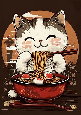 Cat Ramen Japan