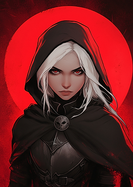 White-Haired Warrior Woman