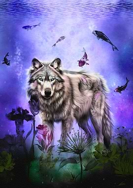 Flow - Wolf Portrait