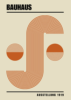 Bauhaus Abstract Art Print