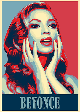 Beyonce Pop Art Poster