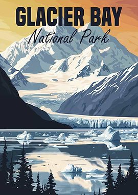 Glacier Bay National Park Poster