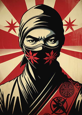 Ninja Warrior Poster