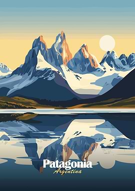 Patagonia Mountain Landscape