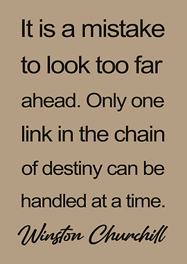 Winston Churchill Quote Inspirational Motivation