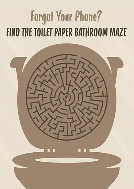 Toilet Paper Maze
