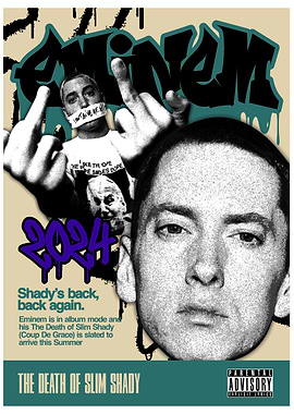 Eminem Album Poster