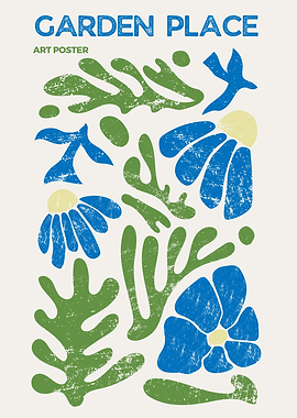 Garden Place Art Poster