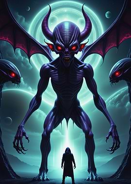 Demonic Creature Art