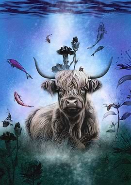 Rest - Highland Cow