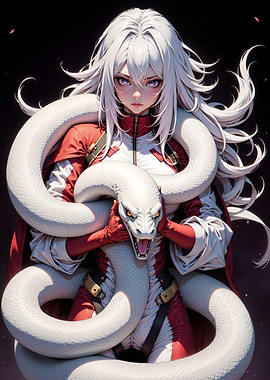 White Snake & Woman