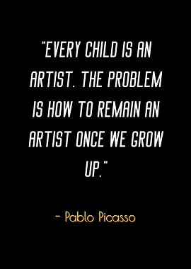 Picasso Quote on Art