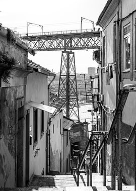 D.Luís Bridge View from Alley
