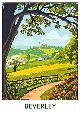 Beverley Landscape Poster