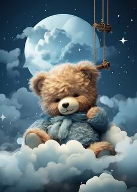Teddy Bear on Clouds