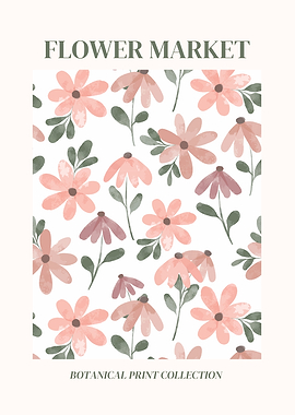 Floral Watercolor Pattern