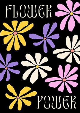 Flower Power Print