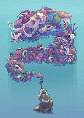 Smoke and Skulls. Humanities Dominion