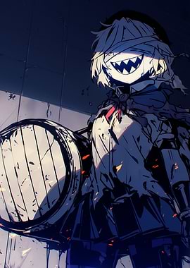 Anime Girl with Barrel