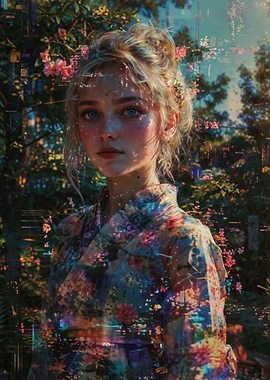 Floral Dream Portrait
