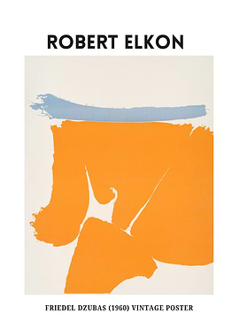 Robert Elkon 1960 Painting