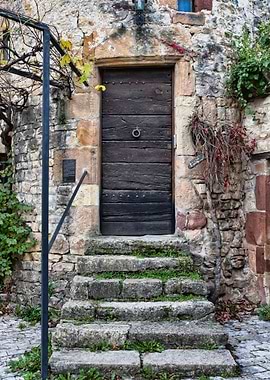 Stone Steps and Doorway