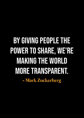 Mark Zuckerberg Quote