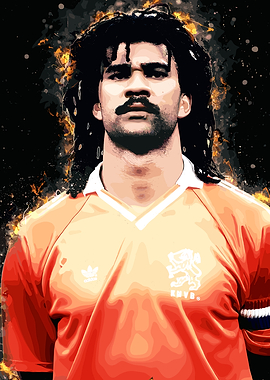 Ruud Gullit Soccer Art