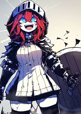 Red-Haired Knight Girl