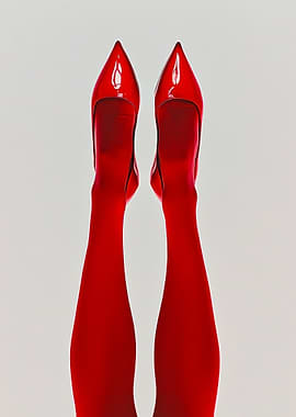 Red Heels and Tights