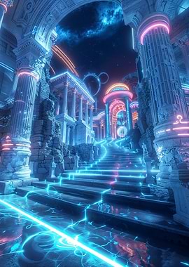 Neon Ruins
