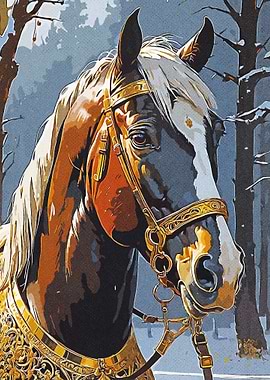 Majestic Horse Portrait