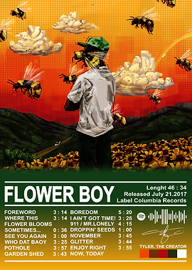 Tyler, The Creator - Flower Boy Album Cover