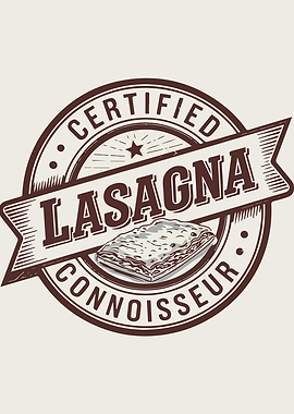 Lasagna Connoisseur Badge