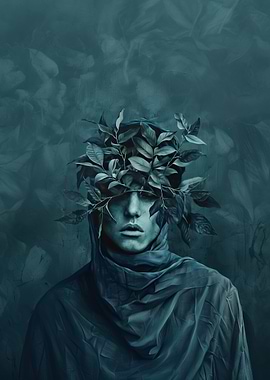 Green Crown Portrait