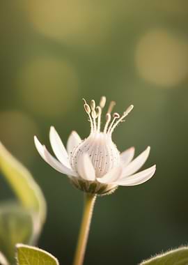 White Flower Close-Up