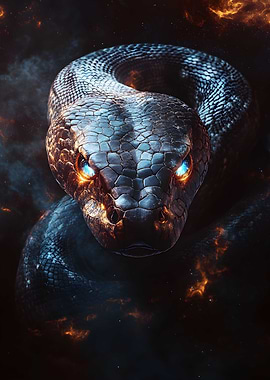 Snake Animal Beautiful fantasy Art