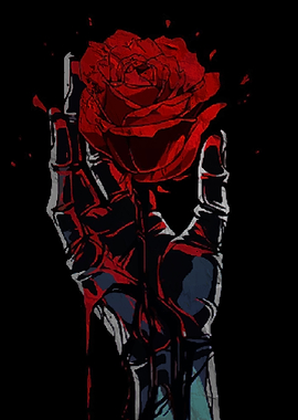Bloody Rose Hand